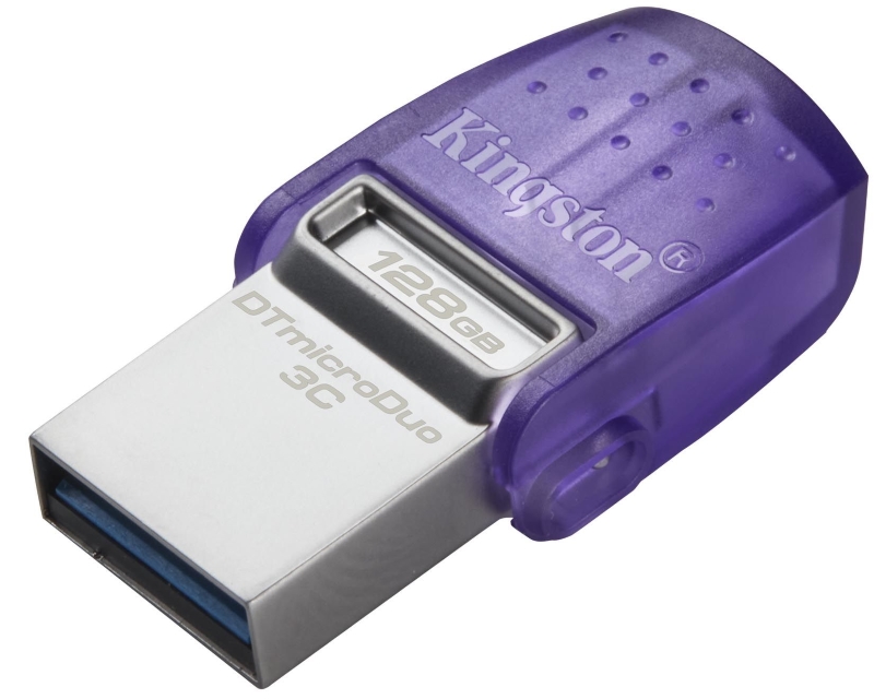 KINGSTON 128GB DataTraveler MicroDuo 3C USB 3.2 flash DTDUO3CG3/128GB - Image 2