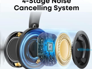 ANKER Soundcore Space One Pro ANC BT slušalice crne