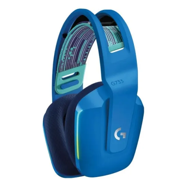 Slušalice Wireless gaming Logitech G733 Lightspeed RGB plave 981-000943 - Image 2