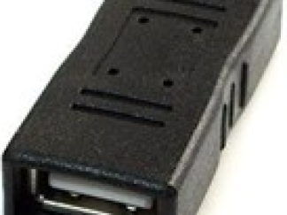 A-USB2-AMFF Gembird žensko-ženski adapter USB 2.0 coupler, black
