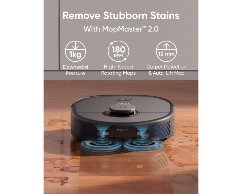 ANKER Eufy Omni X10 Pro MopMaster Robot Usisivač sa bazom crni - Image 3