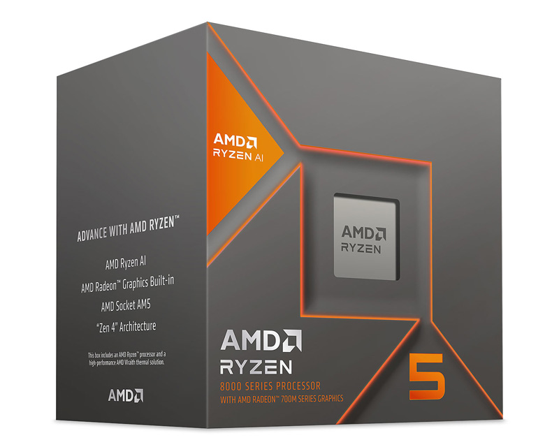 AMD Ryzen 5 8600G AI 6 cores do 5.0GHz Box (100-100001237BOX) procesor