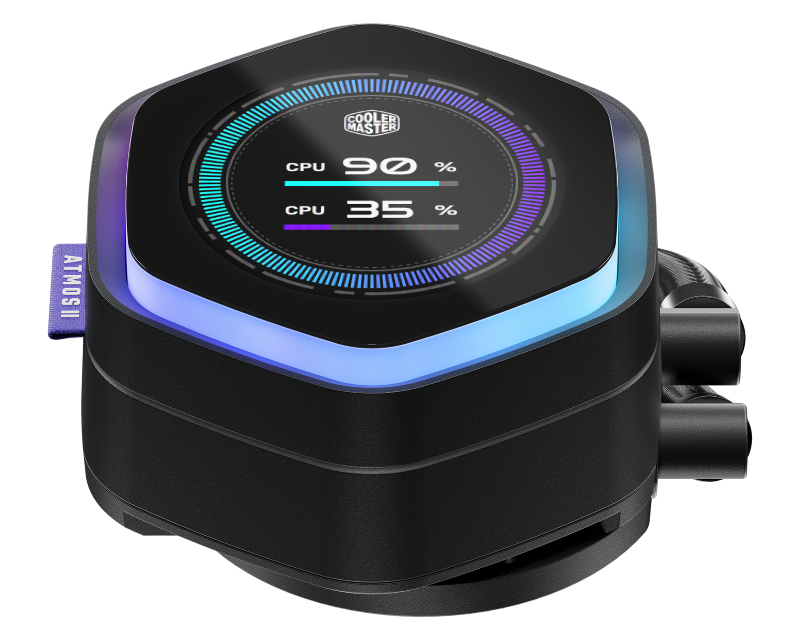COOLER MASTER Flex-Kit : LCD ekran za vodeno hlađenje crni (RL-LCFK-FLCD-R1) - Image 2