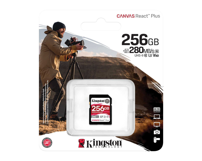 KINGSTON Memorijska kartica SDR2V6/256GB 256GB SDXC UHS-II 280R/150W U3 V60 - Image 3