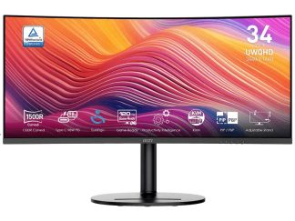 MSI 34 inča MODERN MD342CQP UWQHD 3440x1440 120Hz FreeSync Premium zakrivljeni monitor