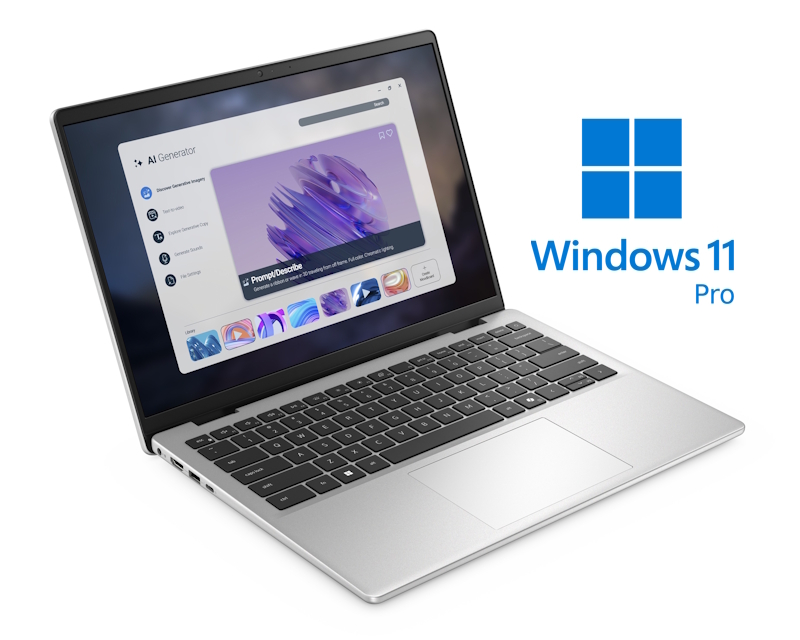 DELL Pro 14 Essential PV14255 14 inch FHD+ 300nits AMD Ryzen AI 7 350 16GB 1TB SSD Backlit Win11Pro metalni silver laptop