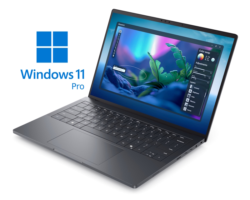 DELL Pro Max 14 Premium 14 inch FHD+ 400nits Core Ultra 7 265H 32GB 512GB SSD RTX PRO 1000 8GB Backlit FP Win11Pro 3yr ProSupport laptop