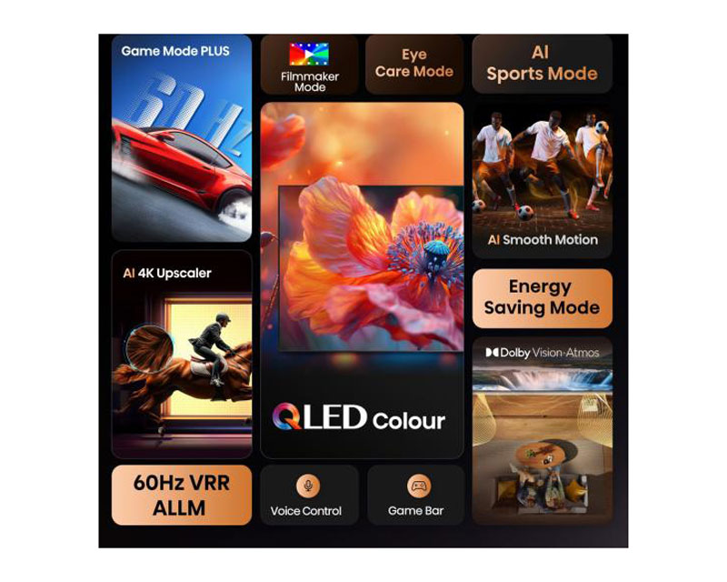 HISENSE 85 inča 85E7Q QLED 4K UHD Smart TV outlet - Image 3