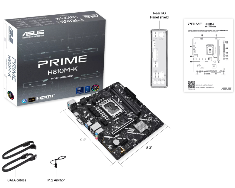 ASUS PRIME H810M-K matična ploča - Image 4