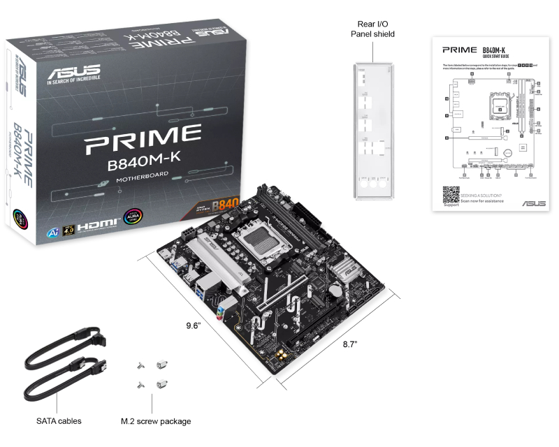 ASUS PRIME B840M-K matična ploča - Image 4
