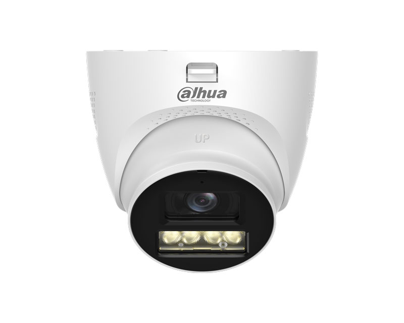 DAHUA HAC-HDW1200TQP-IL-T-0280B-DIP 2MP Smart Dual Light HDCVI Two-way Talk Fixed-focal Eyeball kamera - Image 2