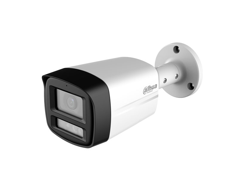 DAHUA HAC-HFW1500TLMP-IL-T-0280B-DIP 5MP Smart Dual Light HDCVI Two-way Talk Fixed-focal Bullet kamera - Image 2