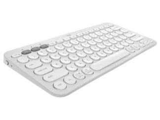 LOGITECH Pebble2 Wireless Combo US tastatura + miš bela