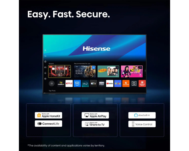 HISENSE 43 inča 43A6S LED 4K Ultra HD Smart TV - Image 7