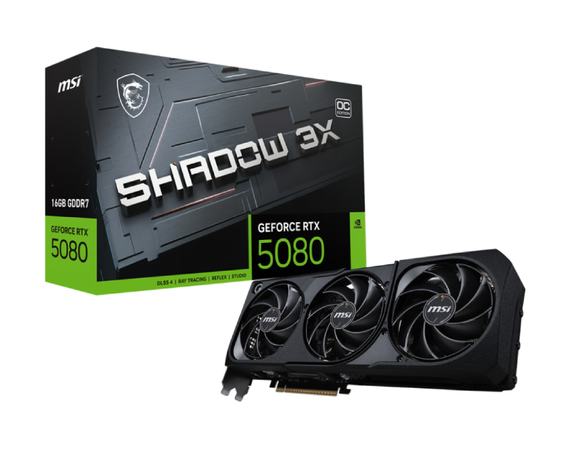 MSI GeForce RTX 5080 16G SHADOW 3X OC grafička karta - Image 2