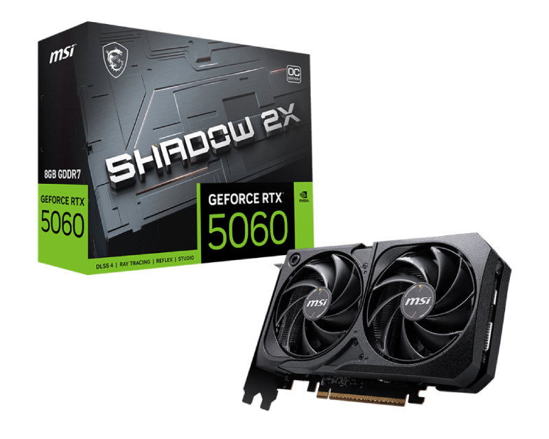 MSI GeForce RTX 5060 8G SHADOW 2X OC grafička karta - Image 2