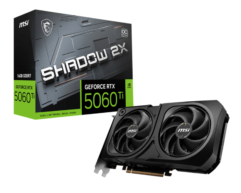 MSI GeForce RTX 5060 Ti 16G SHADOW 2X OC PLUS grafička karta - Image 3