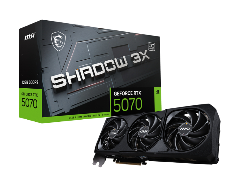MSI GeForce RTX 5070 12G SHADOW 3X OC grafička karta - Image 2
