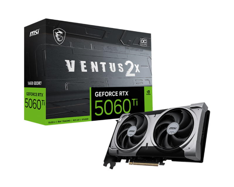 MSI GeForce RTX 5060 Ti 16G VENTUS 2X OC PLUS grafička karta - Image 3
