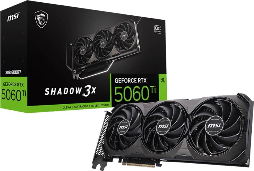 MSI GeForce RTX 5060 Ti 8G SHADOW 3X OC CLASSIC grafička karta - Image 2