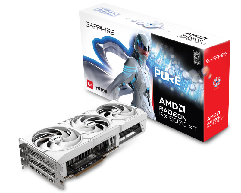 SAPPHIRE AMD Radeon RX 9070 XT 16GB 256bit PURE RX 9070 XT GAMING OC 16GB (11348-02-20G) grafička karta - Image 3