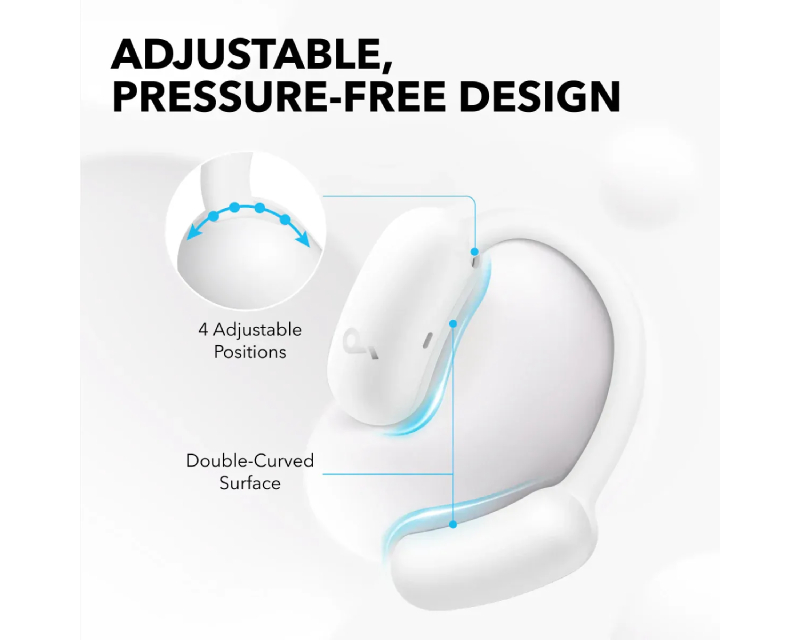 ANKER Soundcore AeroFit 2 BT bubice sa mikrofonom bele - Image 2