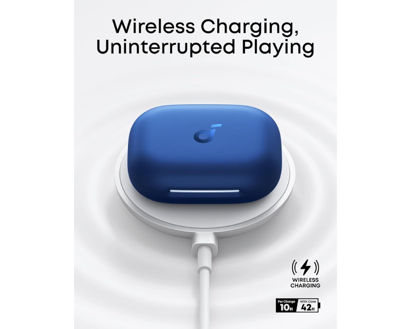 ANKER Soundcore AeroFit 2 BT bubice sa mikrofonom plave