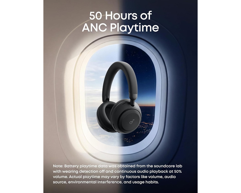 ANKER Soundcore Space 2 ANC BT slušalice crne - Image 2