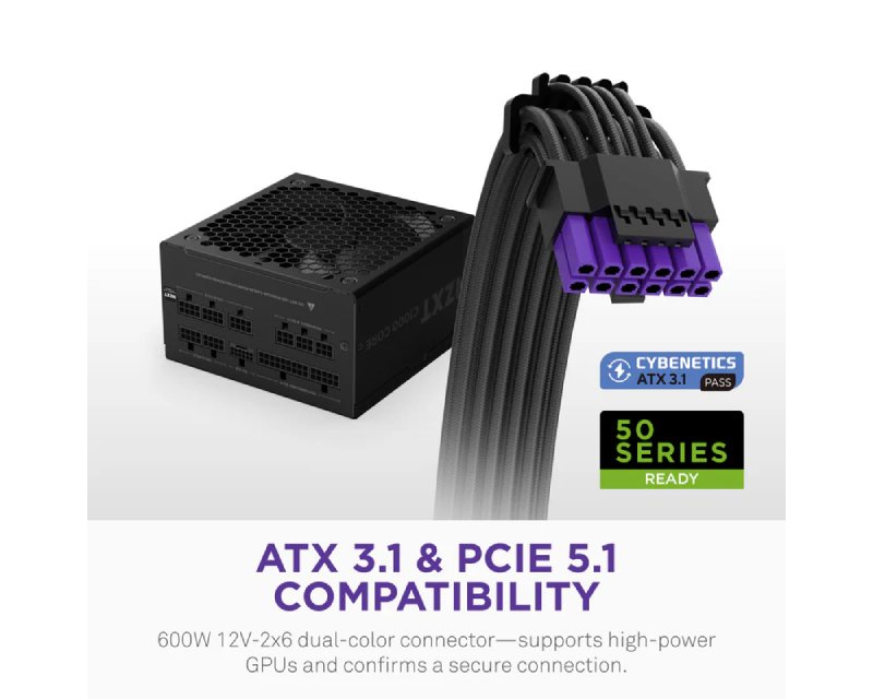 NZXT C1000 Gold 1000W (PA-0G3BB-EU) napajanje - Image 3