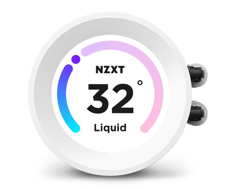 NZXT Kraken Elite 360 RGB vodeno hlađenje belo (RL-KR36E-W1) - Image 3