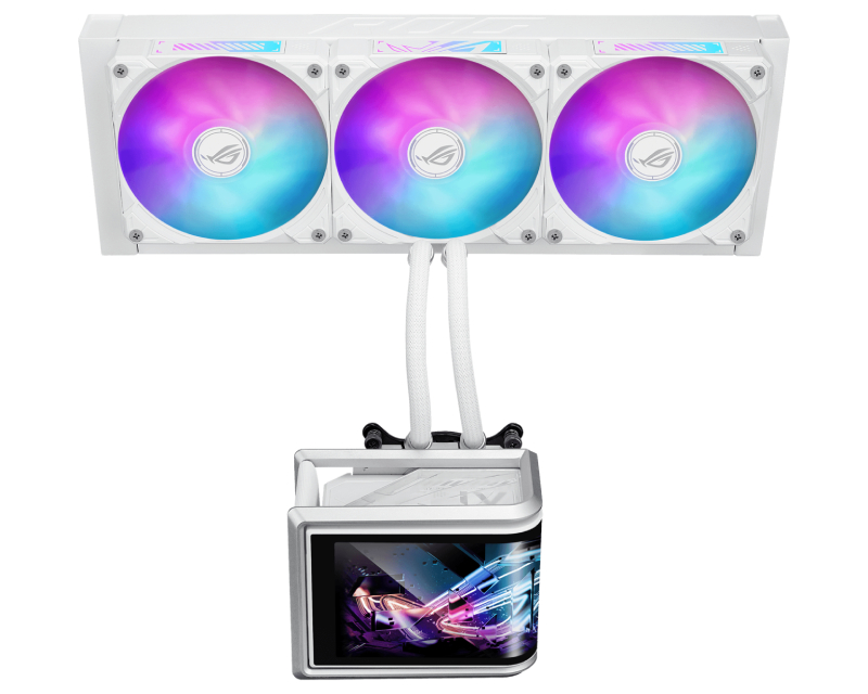 ASUS ROG Ryuo IV SLC 360 ARGB WHITE vodeno hlađenje belo - Image 2