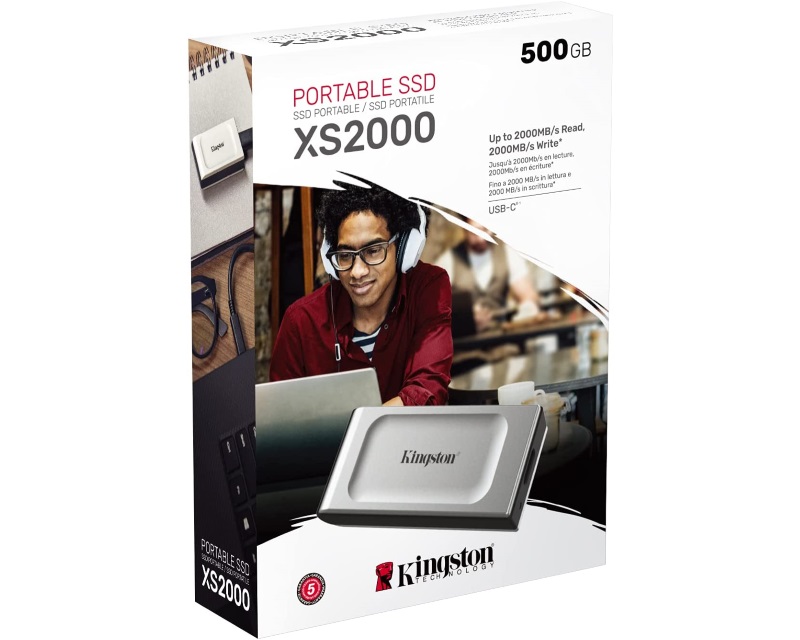 KINGSTON Portable XS2000 500GB eksterni SSD SXS2000/500G - Image 3