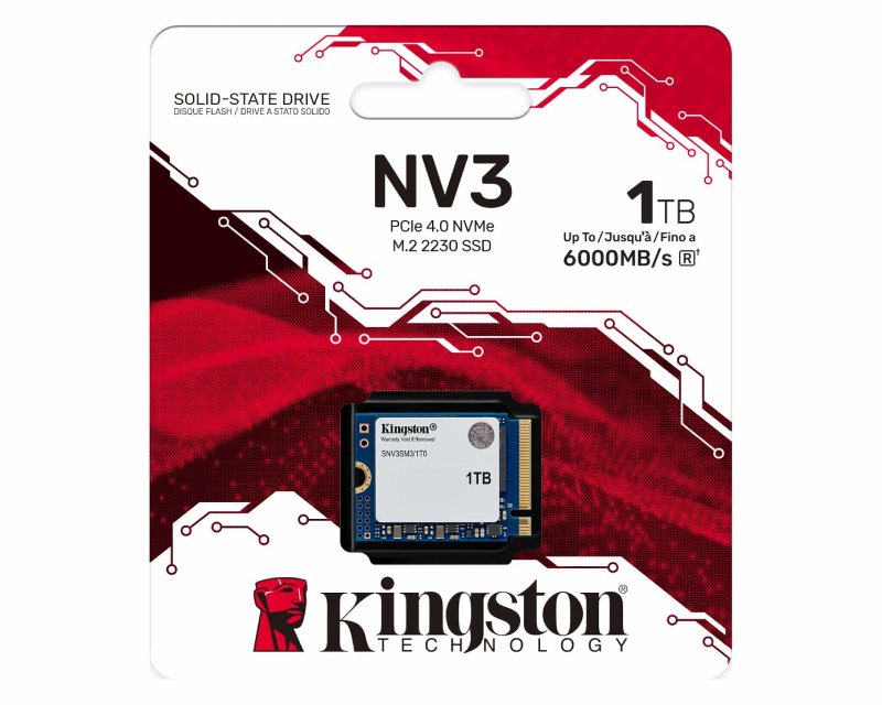 KINGSTON 1TB M.2 2230 NVMe SNV3SM3/1T0 series NV3 SSD - Image 3