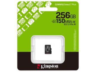 KINGSTON Memorijska kartica U1 V10 SDXC 256GB Canvas Select Plus G3 150R A1 SDCS3/256GBSP