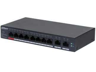 DAHUA CS4010-8GT-110 10-Port Cloud Managed Desktop Gigabit Switch with 8-Port PoE