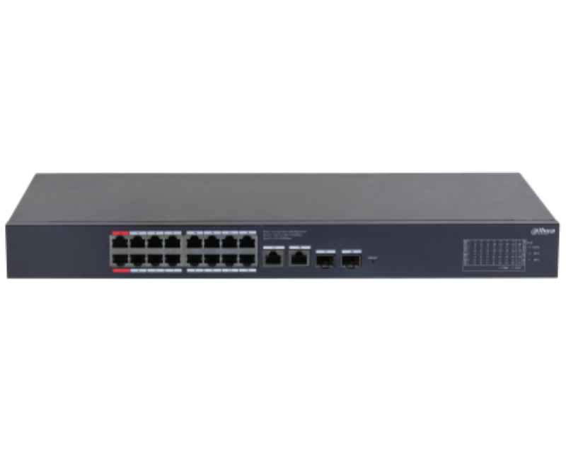 DAHUA CS4220-16GT-135 20-Port Cloud Managed Desktop Gigabit Switch with 16-Port PoE - Image 2