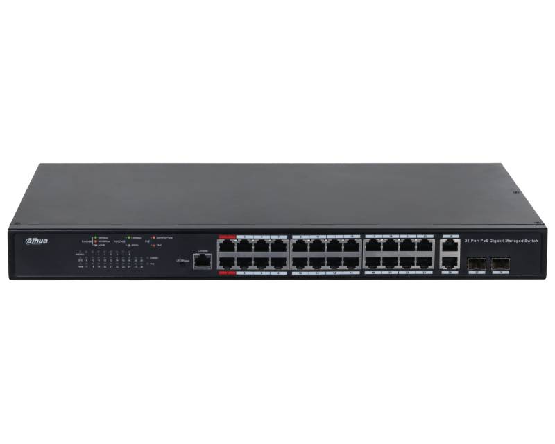 DAHUA_ PFS4226-24GT-370 26-Port Managed Gigabit Switch with 24-Port PoE - Image 2