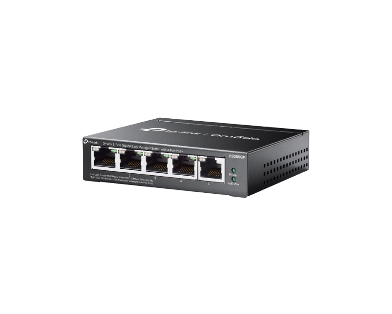 TP-LINK_ ES205GP 5-Port 10/100Mbps Gigabit Switch sa 4-Port PoE+ - Image 3
