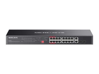 MERCUSYS MS120GP(UN) 20-Port Gigabit Rackmount Switch with 16-Port PoE+