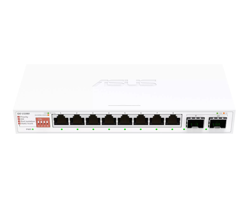 ASUS QG-U1080 8-port + 2-port 10G switch beli - Image 2