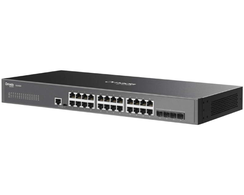 TP-LINK SG3428X Omada 24-Porta Gigabit L2+ upravljiv Switch sa 4 10GE SFP+ Slota - Image 3