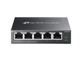 TP-LINK ES205GP Omada 5-Port Gigabit Easy Managed Switch with 4-Port PoE+