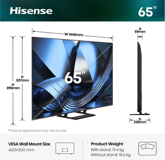 HISENSE 65 inča 65U7SE ULED MiniLED 4K UHD Smart TV - Image 6