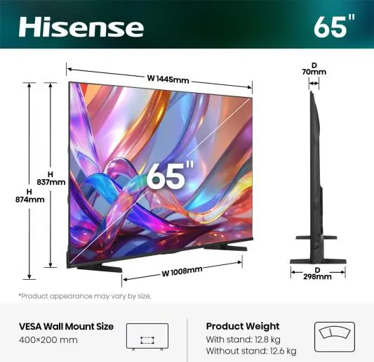 HISENSE 65 inča 65E7S Hi-QLED 4K UHD Smart TV - Image 9