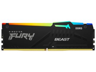 KINGSTON DIMM DDR5 32GB 5600MT/s KF556C36BBE2A-32 FURY Beast Black RGB EXPO