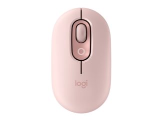 LOGITECH Pop Mouse with Emoji, Rose miš
