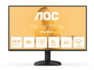 AOC 23.8 inča 24B31H FHD 1920x1080 IPS 120 Hz Adaptive Sync kancelarijski monitor