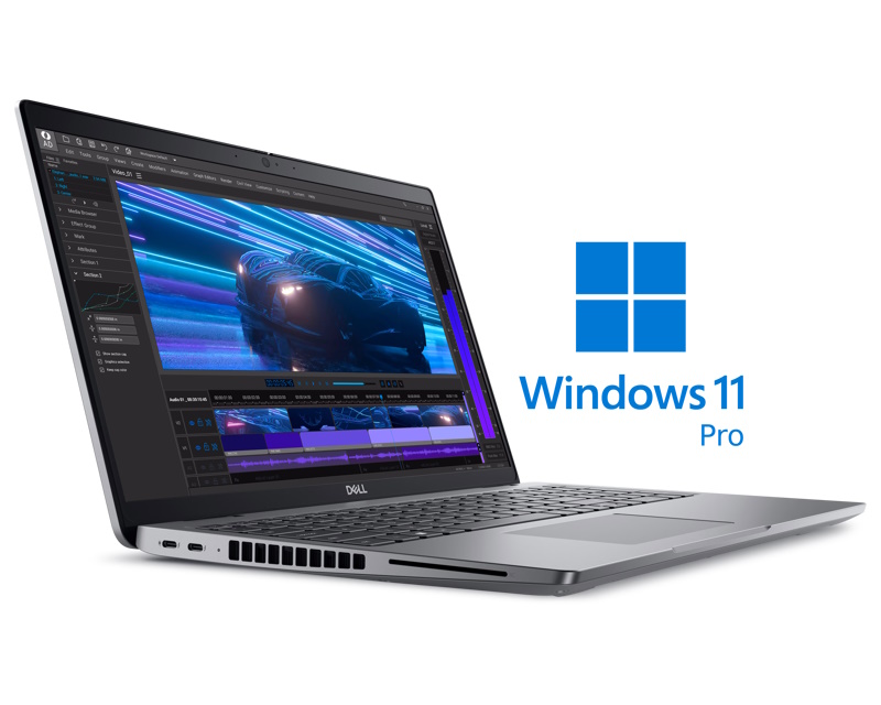 DELL Precision M3591 15.6 inch FHD 400nits Core Ultra 7 155H 32GB 1TB SSD RTX 1000 6GB Backlit SC Win11Pro 3yr ProSupport laptop