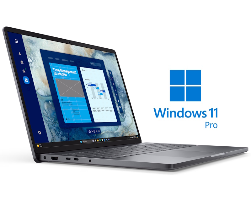 DELL Pro 16 16 inch FHD+ 300nits Core 5 120U 8GB 512GB SSD Backlit FP Win11Pro 3yr ProSupport