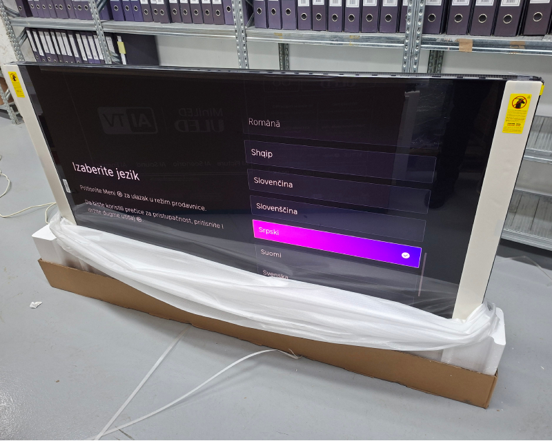 HISENSE 75 inča 75E7Q PRO QLED 4K UHD Smart TV - outlet